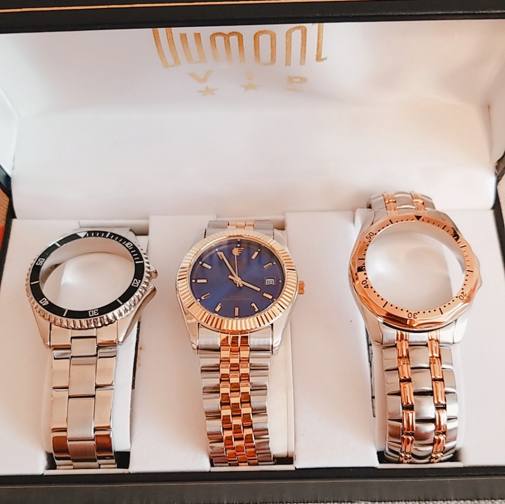 NWT Dumont VIP Men’s Watch Set